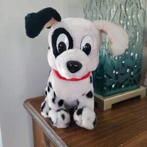 Vintage Disney Channel Applause 101 Dalmatians Patch Dog Plush Stuffed Animal